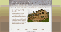 Desktop Screenshot of capstoneplastering.com